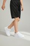 Unisex, Girls' and Boys' White Color Lightweight and Flexible Sneaker Sports Shoes - 3