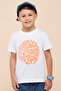 Printed T-Shirt with Crew Neck and Short Sleeves - 5