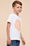 Printed T-Shirt with Crew Neck and Short Sleeves - 3