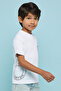 Printed T-Shirt with Crew Neck and Short Sleeves - 4