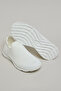 Women Ivory Textured Knitted Slip On Shoes - 4