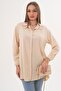 Women's Hidden Button Detailed Ayrobin Tunic - 260184 - 4