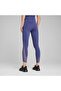 Womens CLOUDSPUN Soft Mesh High-Waisted 7/8 Tights - Blue - 4