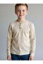 Boy's Buttoned Cotton Thin Long Sleeve T-Shirt