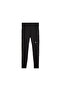 Womens LACE High-Waisted 7/8 Tights - Black - 6