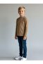 Boys' Cotton Crew Neck Long Sleeve Basic T-Shirt - 3