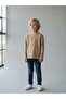 Boys' Cotton Crew Neck Long Sleeve Basic T-Shirt