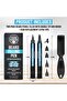 Beard Pen 2 Pack Black Waterproof Beard Filler Pencil with Brush Long Lasting for Men - 4