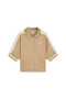 Womens T7 Track Jacket - Beige