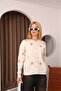 Hollow Heart Embroidered Cardigan - 2