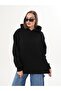 Hooded Plain Basic Sweatshirt