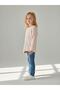 Girl's Cotton Crew Neck Long Sleeve Slim Basic T-Shirt - 6
