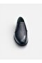 Genuine Leather Men's Dad Shoes with Elastic Poly Lightweight Sole - 3