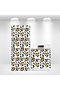 Refrigerator and Dishwasher Door Self-Adhesive Foil Covering Panther Pattern İbmb022