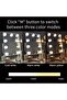 Hollywood Vanity Mirorr with Lights and Touch button, Cosmetic Mirror 9 Pcs Dimmable Bulbs - 3