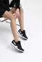 Unisex Black and White Comfortable Fit Thermo Sole Lace-Up Sports Shoes - 5