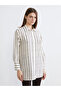 Lcw Modest Brown Print Women's Shirt Tunic