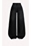 Women's black baggy loose jeans - 2