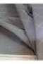 Light Gray Phosphorescent Quilted Fabric Coat - Single Sided - 3