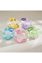 Classic Mini Cartoon Glittery Liquid Sheep Animals Keychain Floating in Colorful Sheep Oil Bottle - 2