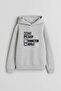 Rammstein Music Group Printed Gray Hooded Sweatshirt Hoodie