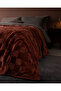 Vaporeux Double Welsoft Flat Blanket - Terra Cotta - 3