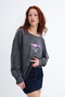 Kayık Yaka Sweatshirt S10606 - 5