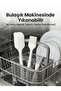 Premium 3-Piece White Silicone Kitchen Set Heat-Resistant Silicone Spatula Egg Brush Whisk Set - 8