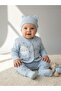 Baby Boy Teddy Bear Patterned Vest - 4