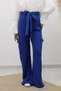 Cargo Pocket Knitwear Trousers Tsd260124 Cobalt Blue - 5