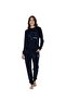 Women's Navy Blue Pajama Set 17104