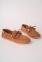 Women's Taba Calf Suede Bead Detailed Loafer Daily Use Shoes - 3