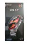 ساعة KELFIT GT5 Plus الذكية بشاشة AMOLED مع 3 أزواج من الأحزمة، شاشة كاملة