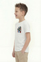 Printed Boy's Short Sleeve T-Shirt B4 - 3