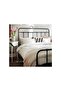 Double Duvet Cover Set, White-Green, 240X220/50X60 cm