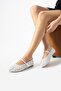 Women's sequined belt-detail ballet flats Carino - 3