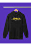 Stryper Printed Cotton Long Sleeve 3-Yarn Hooded Rock Sweatshirt - 2