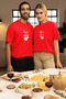 Valentine's Day She Is Mine Men's Cotton Long Sleeve 3 Yarn Crewneck Tshirt - 2