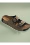 Women's Daily Thick Sole Leather Home Street Balcony Terrace Garden Pool Beach Slippers - 5