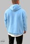 Unisex Hoodie Long Sleeve Mickey Love Printed Hooded Oversized 100% Cotton Combed Cotton Sweatshirt - 6