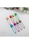 8-Piece Colorful Safety Metal Sewing Pins for Sewing Hobby Design Large Size - 3