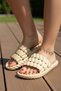 Women's Daily Slippers Beige Stylish Sea Beach Non-Slip Outdoor Slippers