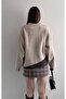 Bat Pattern Lace Detail Knitwear Sweater - 5