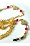 Valentine's Day Themed Eyeglass Chain – with Hearts & Crystals - 2