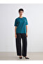 Rmz Gi̇yi̇m Farkiyla Zero Roba Collar Printed Loose Fit Women's T-Shirt - 2