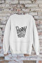 Born to Make History Printed Cotton Long Sleeved 3 Yarn Fleece Unisex Sweatshirt