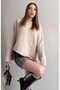 Bat Pattern Lace Detail Knitwear Sweater - 2
