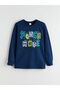 Zero Roba Collar Printed Boy's Pajama Set for Style Seekers from Uzg Store - 2