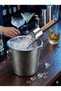 Stainless Steel Ice Scoop with Acacia Wood Handle - Luxurious Metal Ice and Bar Scoop That Doesn'T Chill Your Hands - 4