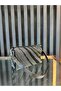 Women's Silver Stone Evening Dress Bag Fine Line